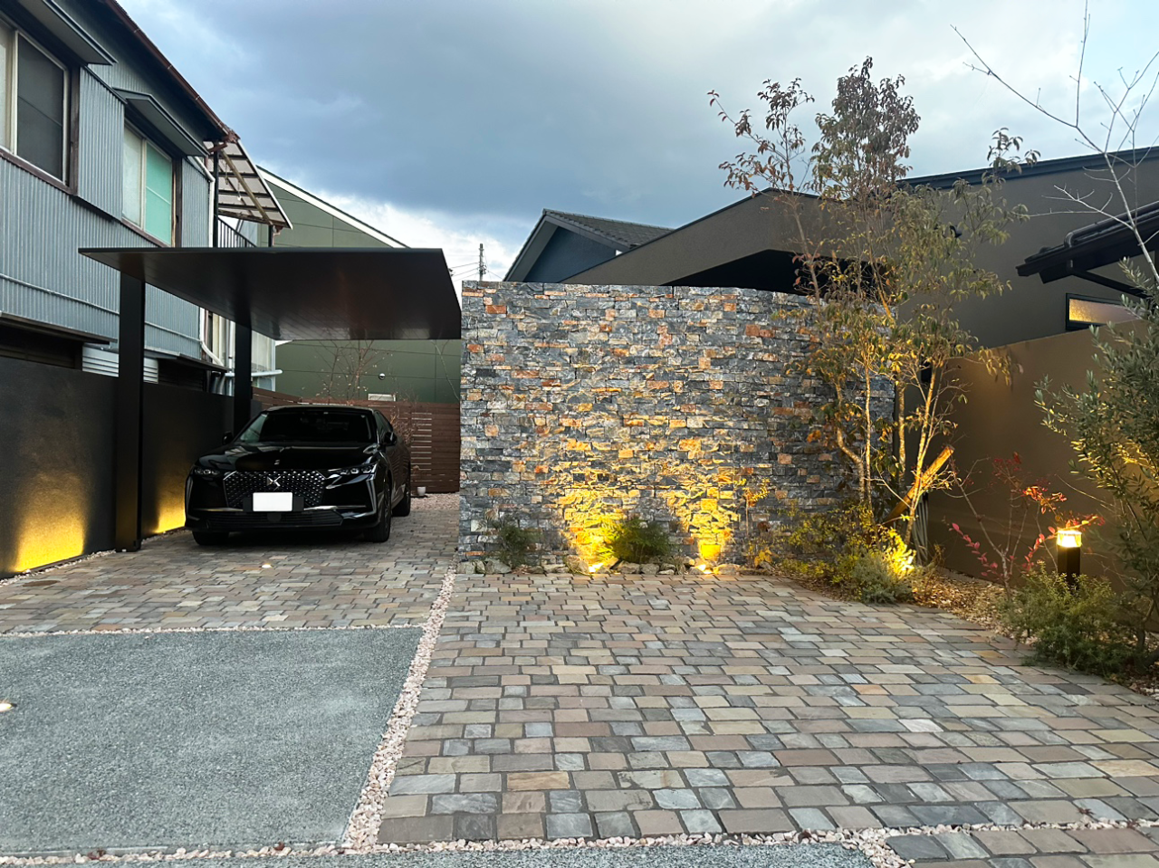 【富士市】新モデルガーデン｜グランドアートウォールで叶える上質な庭空間